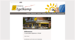 Desktop Screenshot of elektro-webseite.de